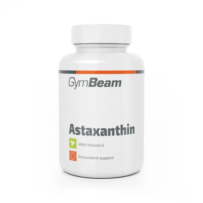 Астаксантин Astaxantin — GymBeam, 60 капсул