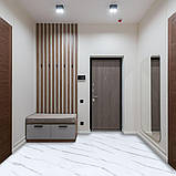 Самоклеюча вінілова плитка в рулоні білий мармур з прожилками 3000х600х2мм Глянсова SW-00001285, фото 10