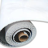 Самоклеюча вінілова плитка в рулоні білий повітряний мармур 3000х600х2мм Глянсова SW-00001287, фото 4