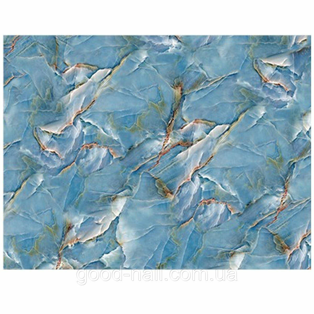 Самоклеюча вінілова плитка набір (6 рулонів) бірюза 3600х2800х2мм SW-00001459, фото 1