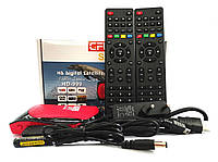 Супутниковий ресивер Gfuz sat  HD-999 + 2 пульти + прошивка