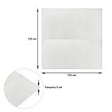 Самоклеюча 3D панель білі блоки 700х600х5мм (365) SW-00001356, фото 3