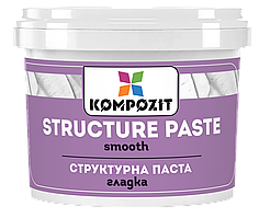 Паста структурна ART Kompozit гладка, 300 мл, Білий