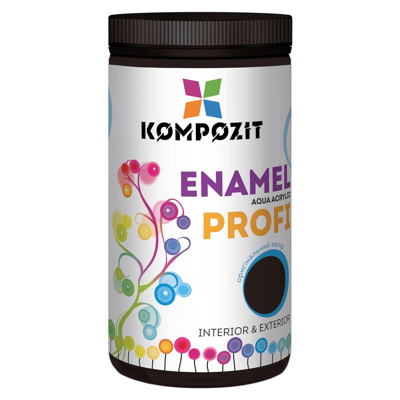 Емаль акрилова PROFI, 2,7 л, Білий (шовковисто-матовий)