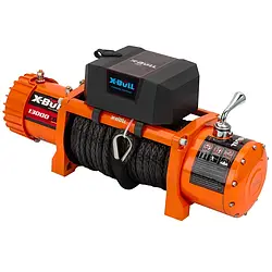 Електрична лебідка X-BULL 13000 lbs з синтетичною мотузкою. Купити лебідку з синтетичним тросом
