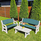 Садова лавка 3-місна 158*67*92см SW-00001546, фото 6