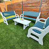 Садова лавка 3-місна 158*67*92см SW-00001546, фото 7