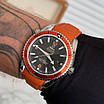 Годинник наручний Omega Seamaster Co-Axial Silver/Black-Orange, фото 10
