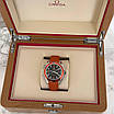 Годинник наручний Omega Seamaster Co-Axial Silver/Black-Orange, фото 11