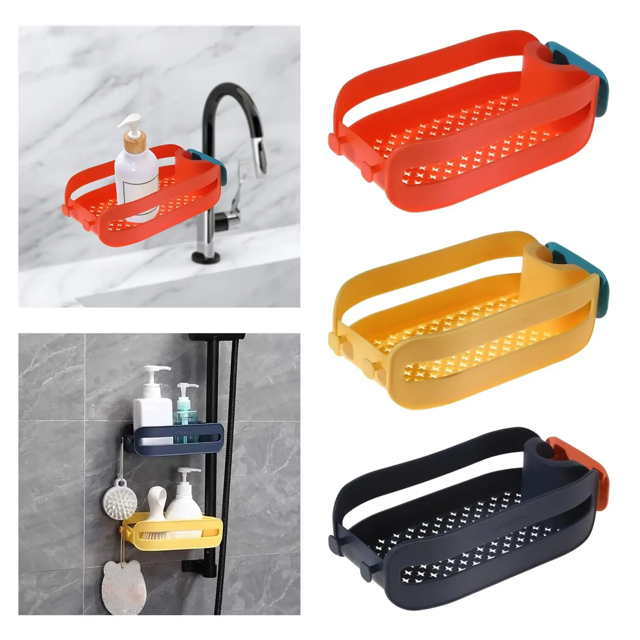 Полиця для мочалок на кран PK-11 Faucet shelf M