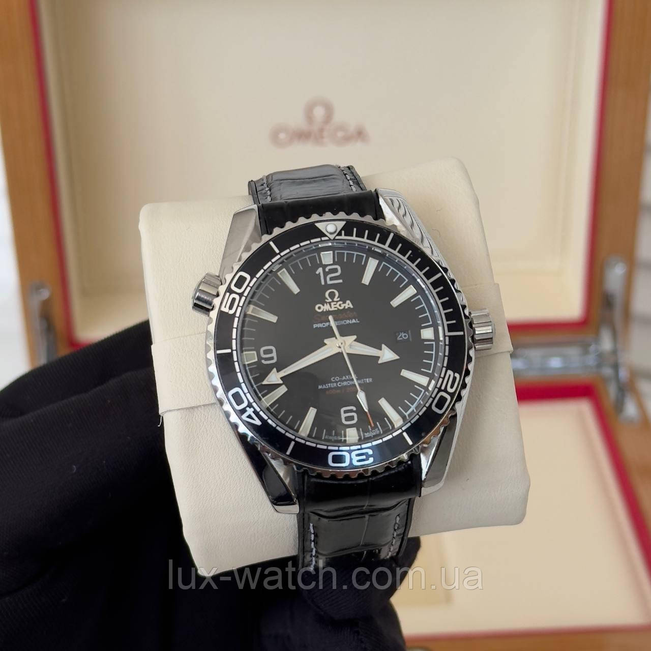 Часы Omega Seamaster Co-Axial Silver-Black
