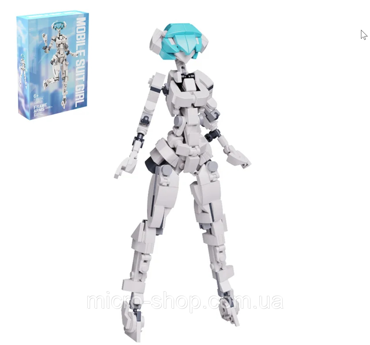 Конструктор жінка робот дівчина Female Robot Mecha Girl