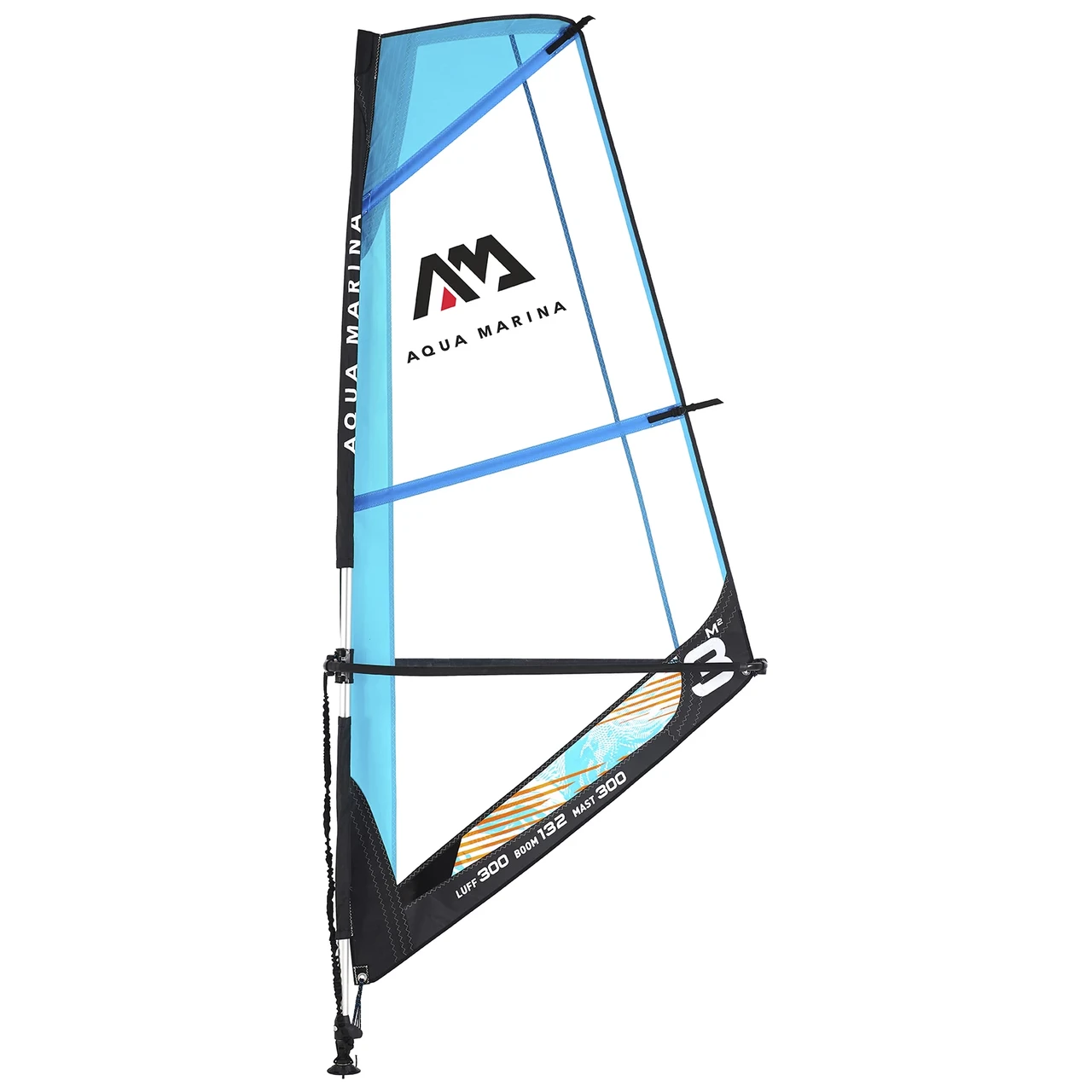 Вітрило для SUP дошки 3.0 м2 Aqua-Marina. Купити вітрило Aqua Marina AQUA MARINA BT-22BL-3S для SUP дошки
