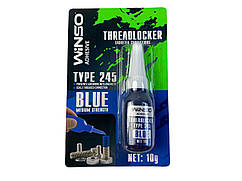 Фіксатор різьблення 10 мл синій WINSO