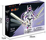 Конструктор BanBao ET875 "Механічний воїн Кріс 25 см" 415 деталей, фото 5