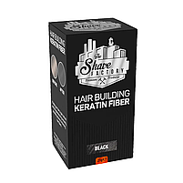 Пудра для залисин The Shave Factory Hair Building Keratin Fiber, чорний колір (10703002), фото 4