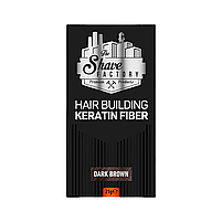 Пудра для залисин The Shave Factory Hair Building Keratin Fiber, коричневий колір (10703119), фото 3