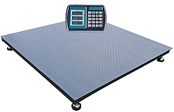 Платформні ваги 1212 А9-Е Бюджет 1.25х1.25м (1250х1250мм) 300кг/0.1кг