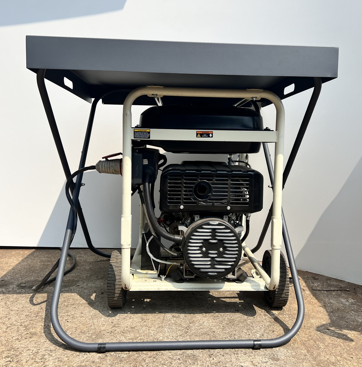 Дах для генератора/Навіс генератора/Короб для генератора/Накриття під генератор/Захист від дощу генератора, фото 1