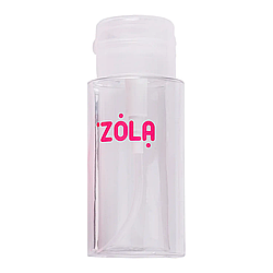 Баночка для рідини з помпою Zola 180  мл, прозора