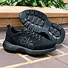 Чоловічі замшеві кросівки (натуральна замша) чорні демісезонні для чоловіків на весну осінь, розміри 40-45, фото 5