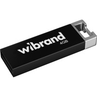 USB флеш накопичувач Wibrand 4GB Chameleon Black USB 2.0 (WI2.0\/CH4U6B)