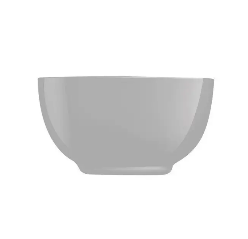 Салатник сірий склокерамічний Luminarc Diwali Granit 21 см (P0872)