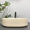 Умивальник (раковина) VBI VERONA 50 BEIGE MATT накладний, фото 5