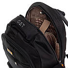 Рюкзак міський офісний GAT 729E обсяг 21 літр Black, фото 5