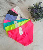 Жіночі безшовні труси сліпи лазерка 42-48р 8 кольорів
