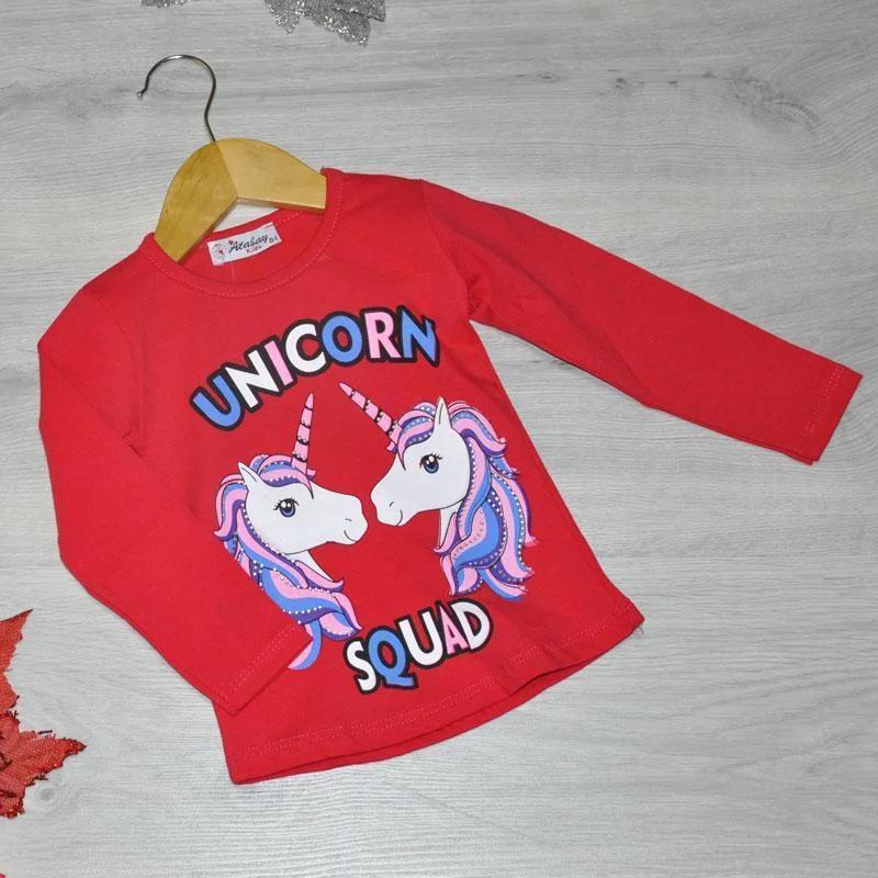Батник трикотажний для дівчинки "Unicorn" ( 0-1 рік )