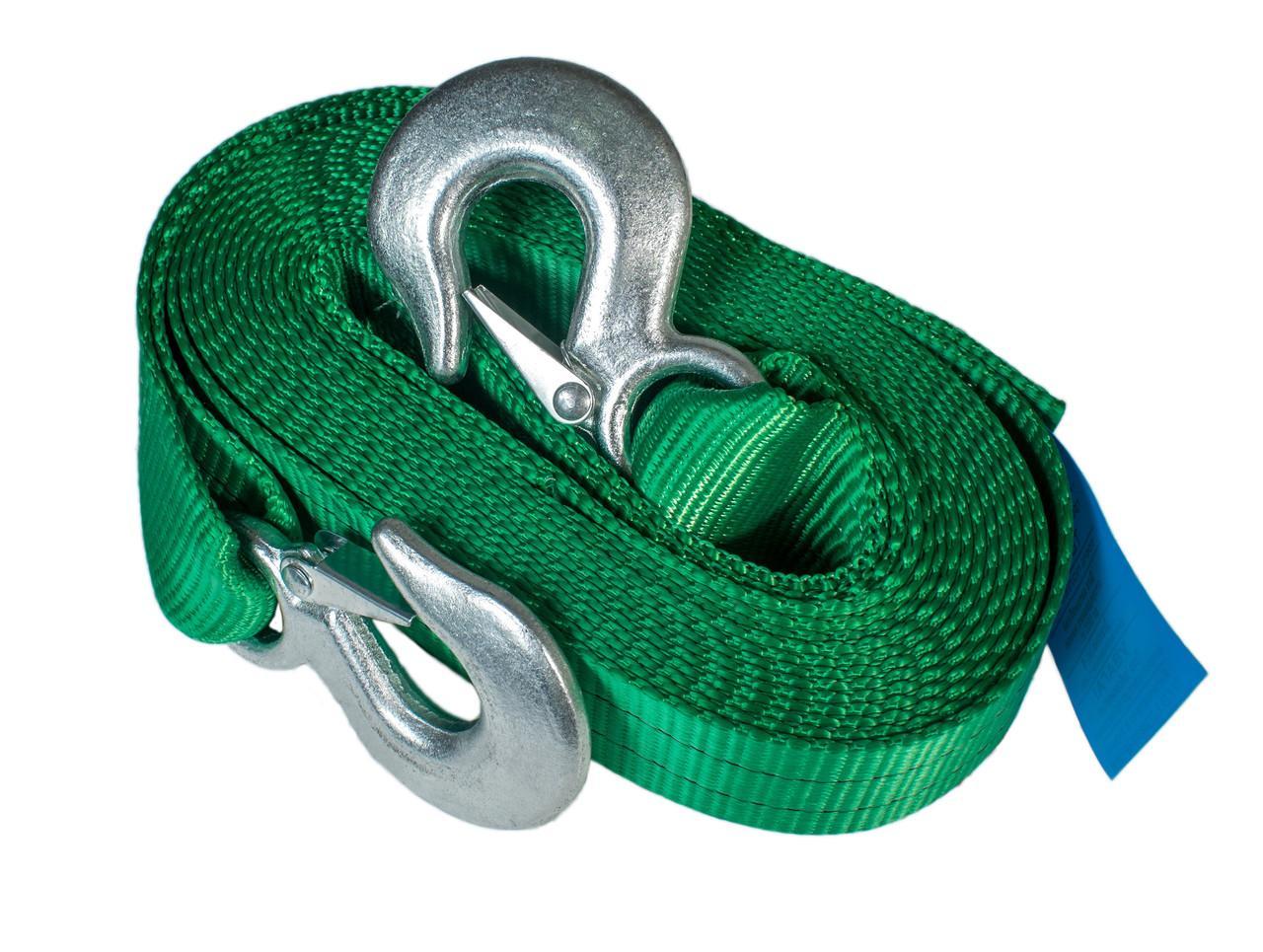 Трос 7т 6 метрів автомобільний буксирувальний гак-гак, фото 1
