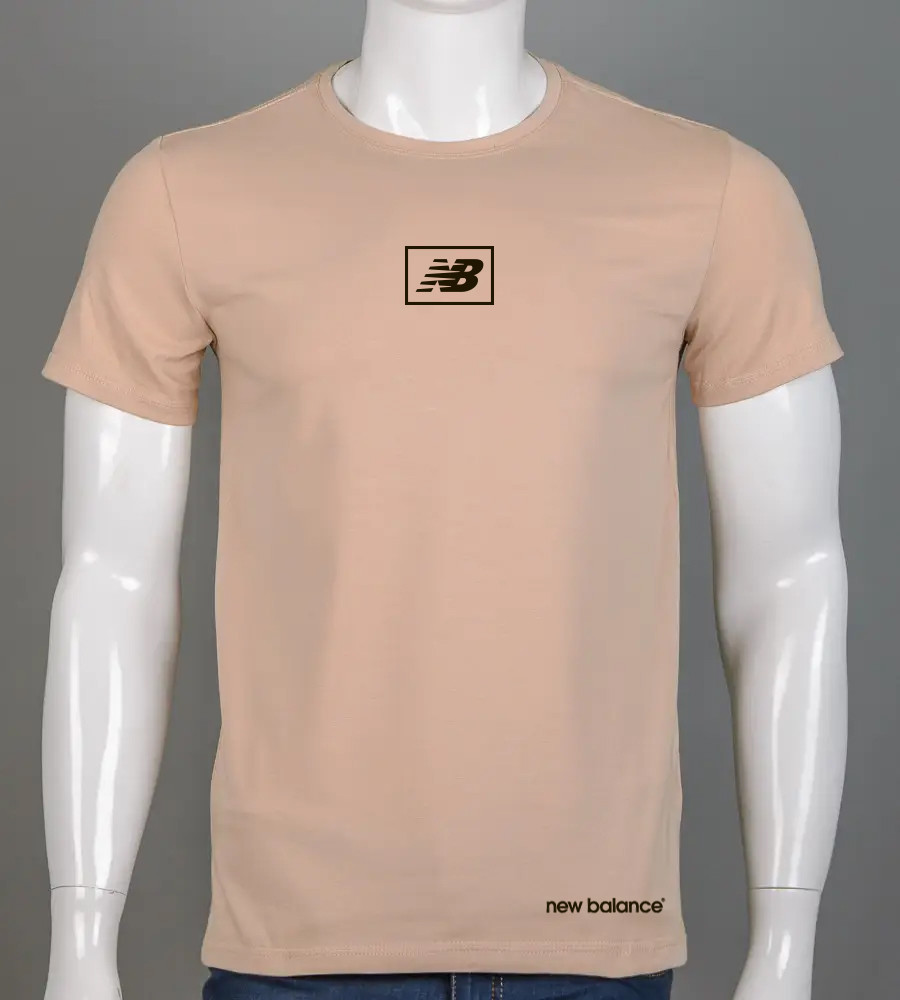 Футболка чоловіча New Balance Бежевий 2410м, XL (1шт)