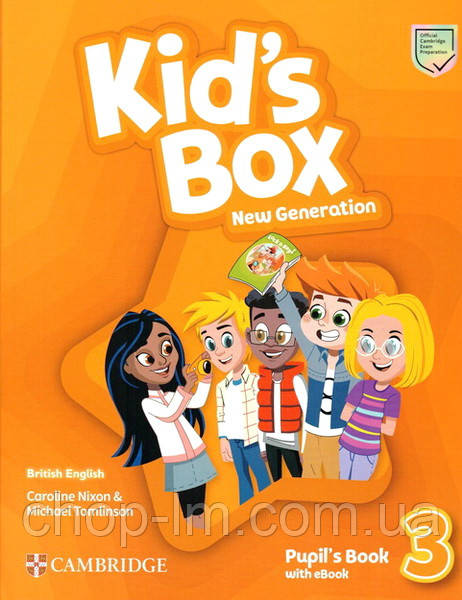 Kid's Box New Generation 3 Pupil's Book with eBook (Michael Tomlinson) / Учебник