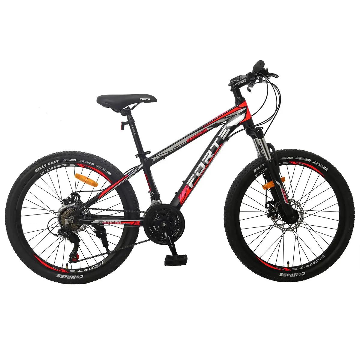 Велосипед Forte Fighter 15"/26" чорно-червоний