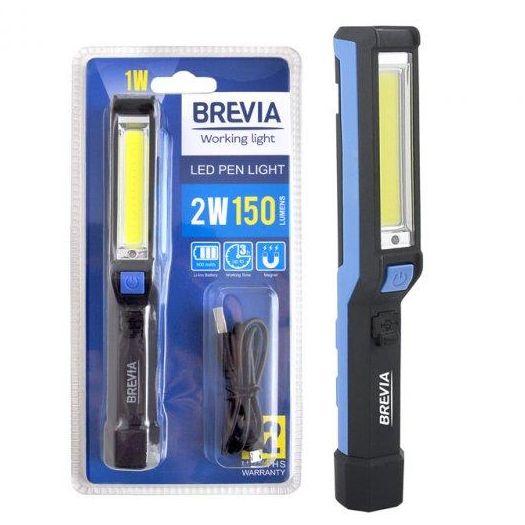Ліхтар-переноска для СТО Brevia Led 2W COB / 150 lm 900mAh (11220), фото 1