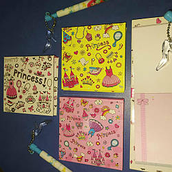 Блок 76*76 мм (прокл) 70 лист NoВТ-011 "Princess" 12уп