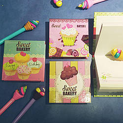 Блок 76*76 мм (прокл) 70 аркуш NoВТ-022 "Кекси" 12уп