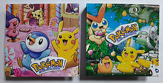 Блок 76*76 мм (прокл) 70 аркушів ВК6986 "Покемон" 8*8 (70 аркушів) уп 12