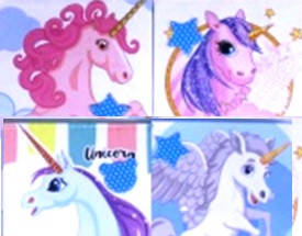 Блок 76*76 мм (прокл) 80 аркуш No927 "Єдиноріг" 12уп