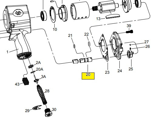 Реверсний клапан для 33621-ххх