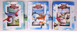 Блокнот на замку. у подарунковій коробці (64К) No 64К-0151 "Самолетики" 60 л, фото 1