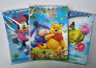 Блокнот на спір A-7 No МІКС 60 л/клітинка (3D)