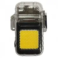 Запальничка електроімпульсна спіральна USB і Led-ліхтарик 9258
