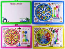 Дошка дитяча магнітно-маркерна No 903-1F + магн. дартц з обр.ст 25*35см
