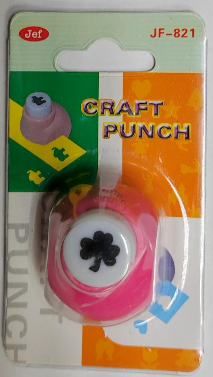 Діркопробивач фігурний для детск. сир. JF-821 №194 Листик, фото 1