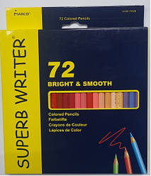 Олівці Superb Writer 72цв. №4100-72CB "MARCO"