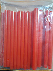 Клей сухий 1226 для термо пістолета, КРАСНИЙ 1,1 см 18 см, 1 кг