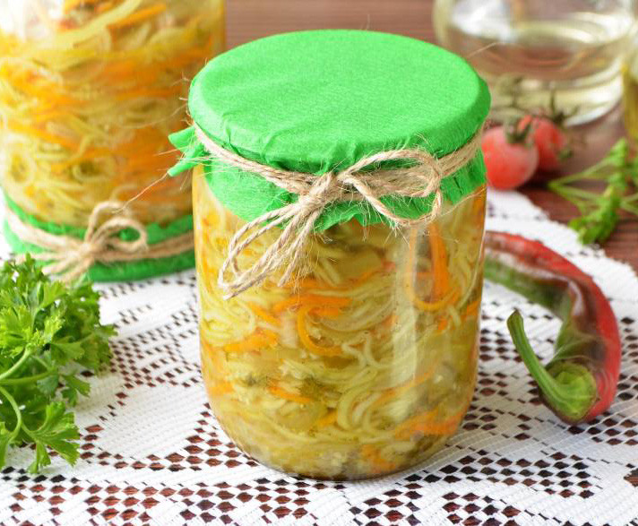 Салат із кабачків по-корейськи 0,5 л