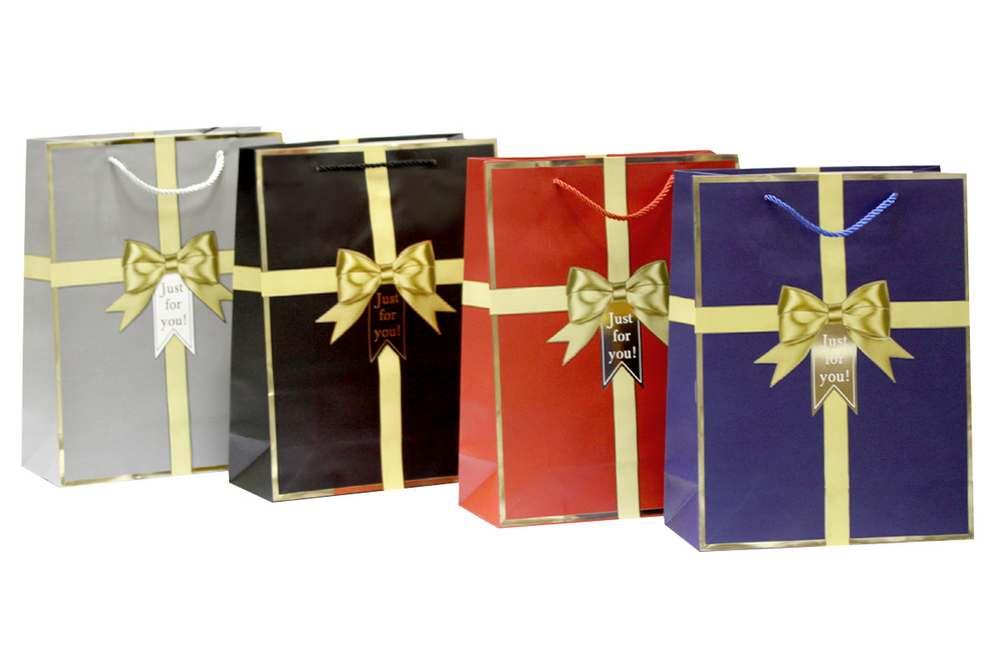 Пакет картонний 502L 30*41.5*12 cm З ФОЛЬГой